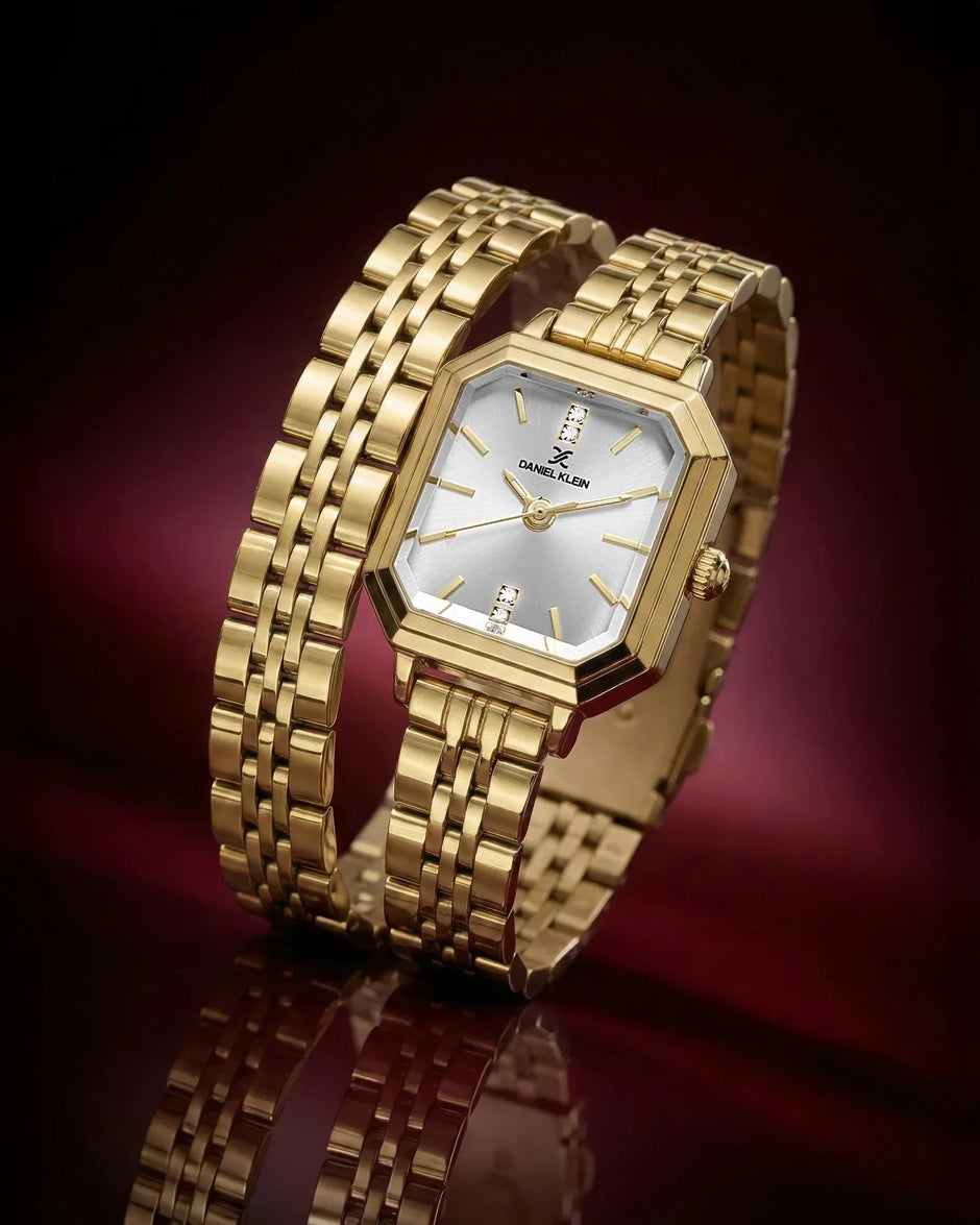 Daniel Klein Premium Gold Stainless Steel Watch for Women DK.1.14098-2 - Daniel Klein Saudi Arabia