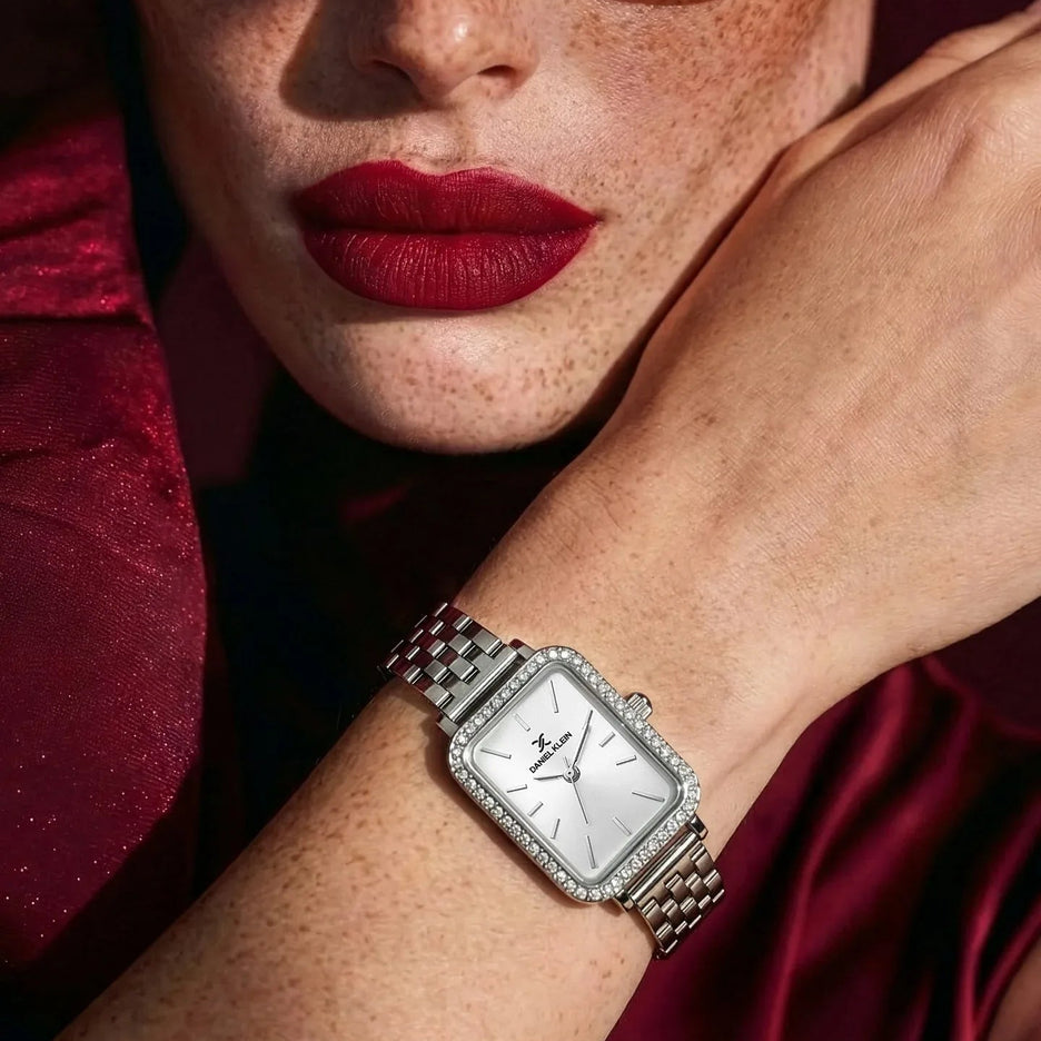 Daniel Klein Premium Silver Stainless Steel Watch for Women DK.1.14105-1 - Daniel Klein Saudi Arabia