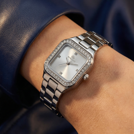 Bigotti Quotidiano Silver Stainless Steel Watch for Women BG.1.10657-1