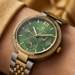 Bigotti Raffinato Silver and Gold Stainless Steel Watch for Women BG.1.10661-4