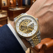 Bigotti Raffinato Silver and Gold Stainless Steel Watch for Men BG.1.10684-4