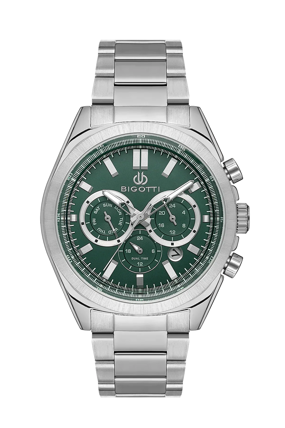 Bigotti Quotidiano Silver Stainless Steel Watch for Men BG.1.10512-4 - Daniel Klein Saudi Arabia