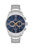 Bigotti Raffinato Silver Stainless Steel Watch for Men BG.1.10530-5 - Daniel Klein Saudi Arabia