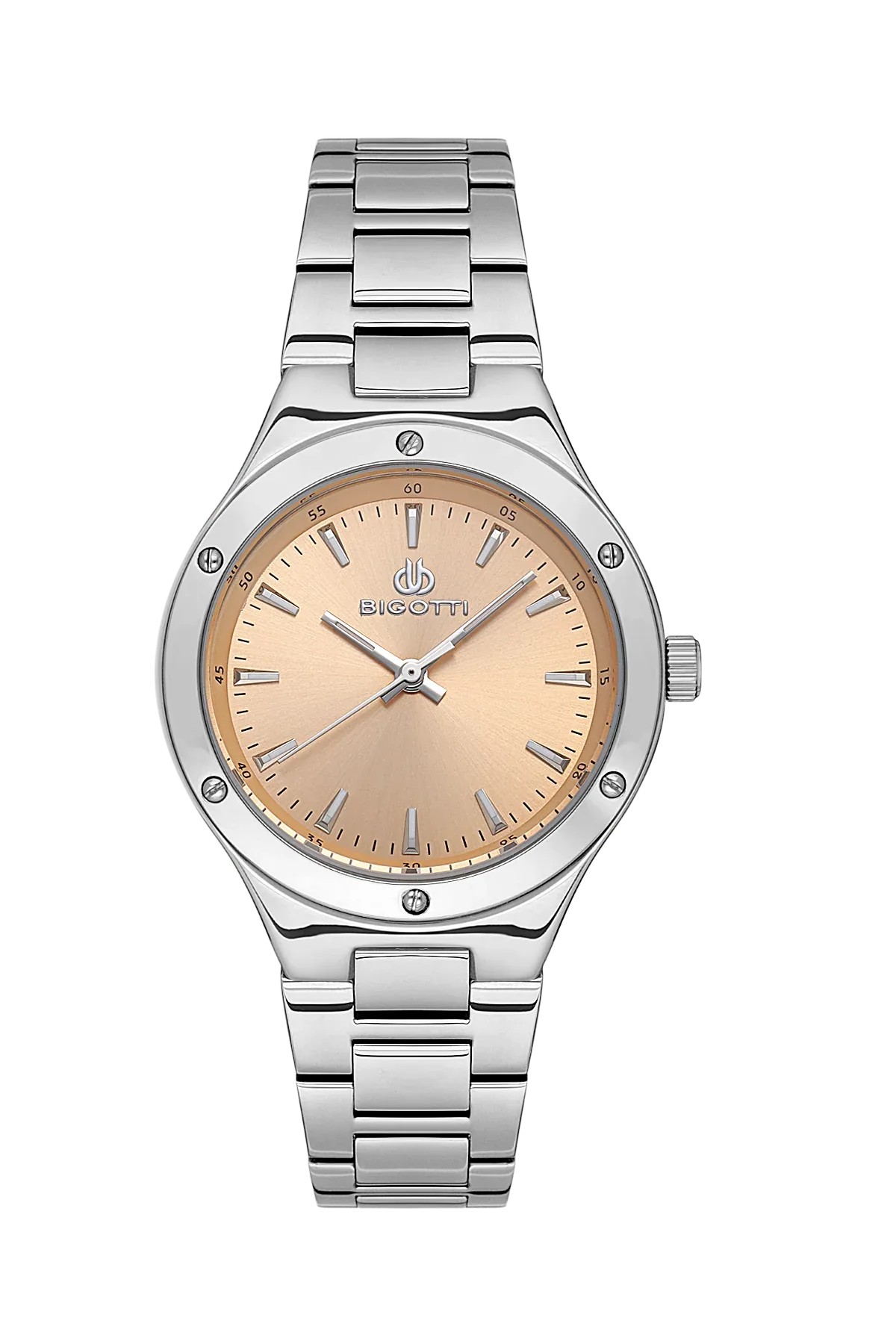 Bigotti Quotidiano Silver Stainless Steel Watch for Women BG.1.10533-1 - Daniel Klein Saudi Arabia