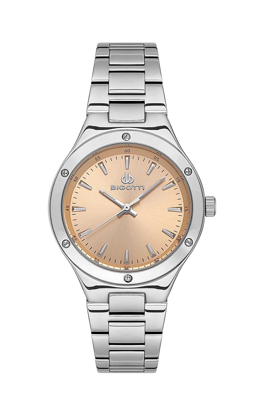 Bigotti Quotidiano Silver Stainless Steel Watch for Women BG.1.10533-1 - Daniel Klein Saudi Arabia