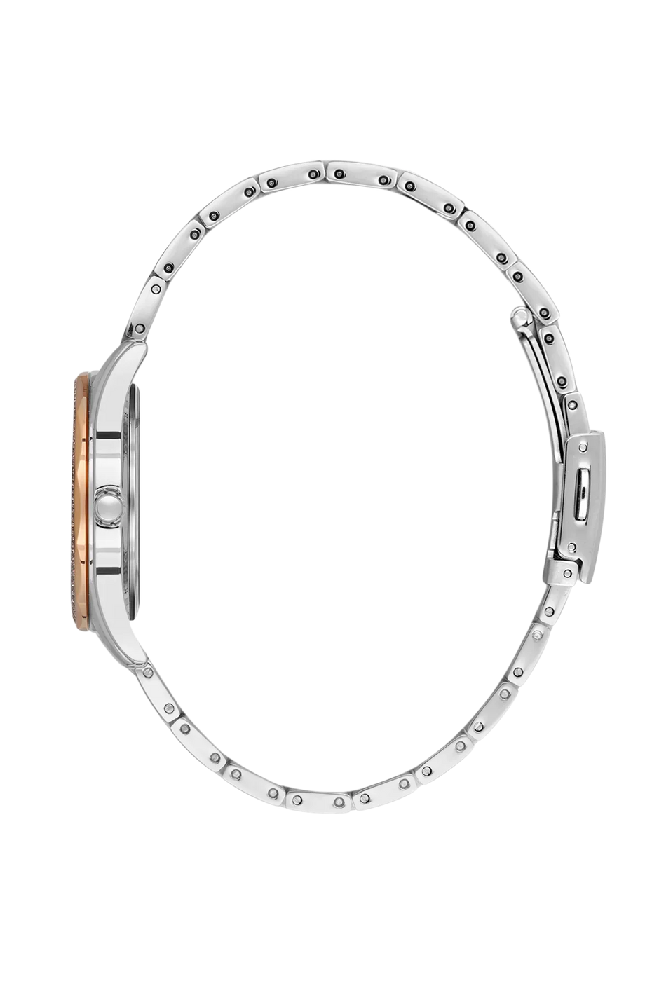 Bigotti Raffinato Silver and Rose Gold Stainless Steel Watch for Women BG.1.10550-5 - Daniel Klein Saudi Arabia