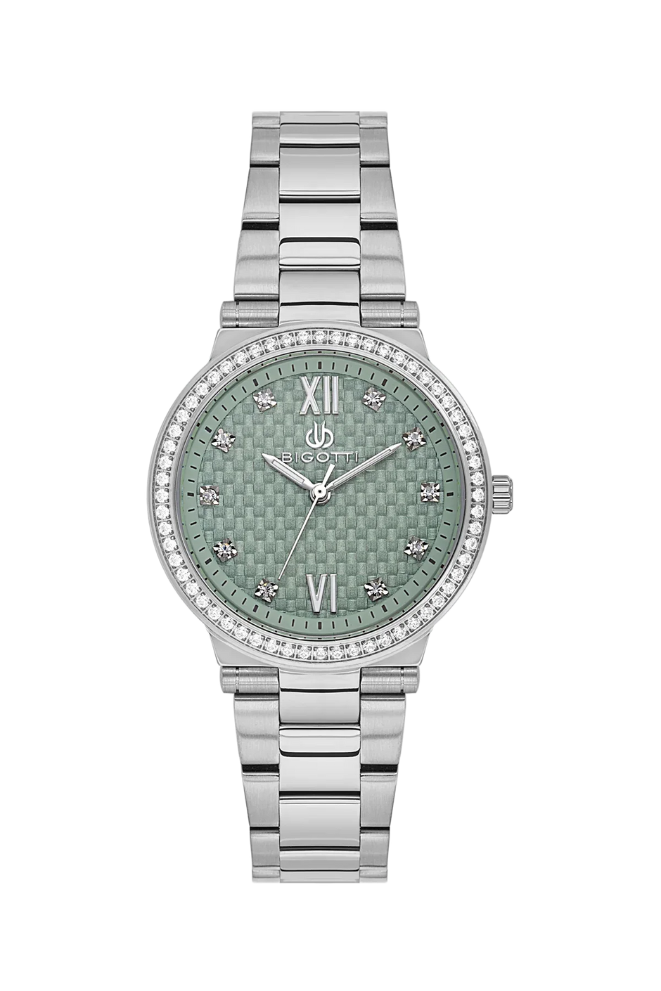 Bigotti Raffinato Silver Stainless Steel Watch for Women BG.1.10655-2 - Daniel Klein Saudi Arabia