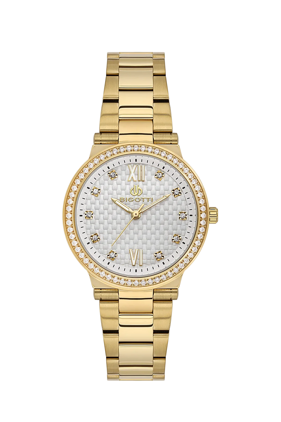 Bigotti Raffinato Gold Stainless Steel Watch for Women BG.1.10655-3 - Daniel Klein Saudi Arabia
