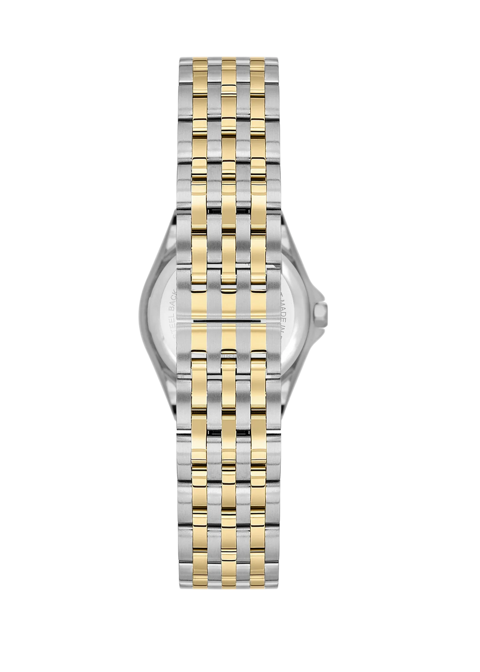 Bigotti Raffinato Silver and Gold Stainless Steel Watch for Women BG.1.10656-4 - Daniel Klein Saudi Arabia