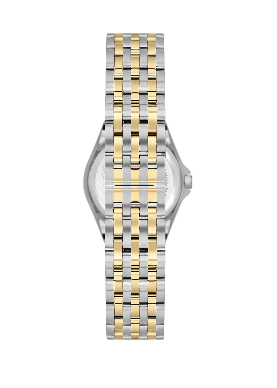 Bigotti Raffinato Silver and Gold Stainless Steel Watch for Women BG.1.10656-5 - Daniel Klein Saudi Arabia