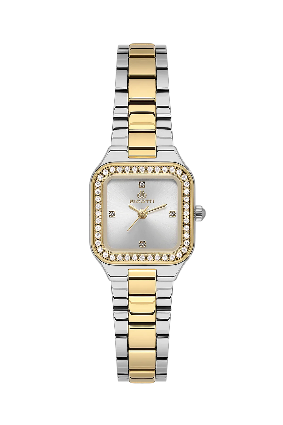 Bigotti Quotidiano Silver and Gold Stainless Steel Watch for Women BG.1.10657-5 - Daniel Klein Saudi Arabia