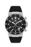 Bigotti Raffinato Black Silicone Band Watch for Men BG.1.10668-1 - Daniel Klein Saudi Arabia