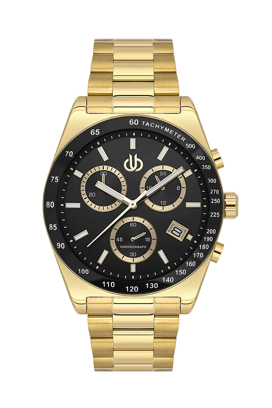 Bigotti Raffinato Gold Stainless Steel Watch for Men BG.1.10669-4 - Daniel Klein Saudi Arabia