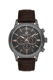 Bigotti Quotidiano Dark Brown Genuine Leather Watch for Men BG.1.10671-5 - Daniel Klein Saudi Arabia