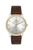 Bigotti Quotidiano Dark Brown Genuine Leather Watch for Men BG.1.10672-4 - Daniel Klein Saudi Arabia