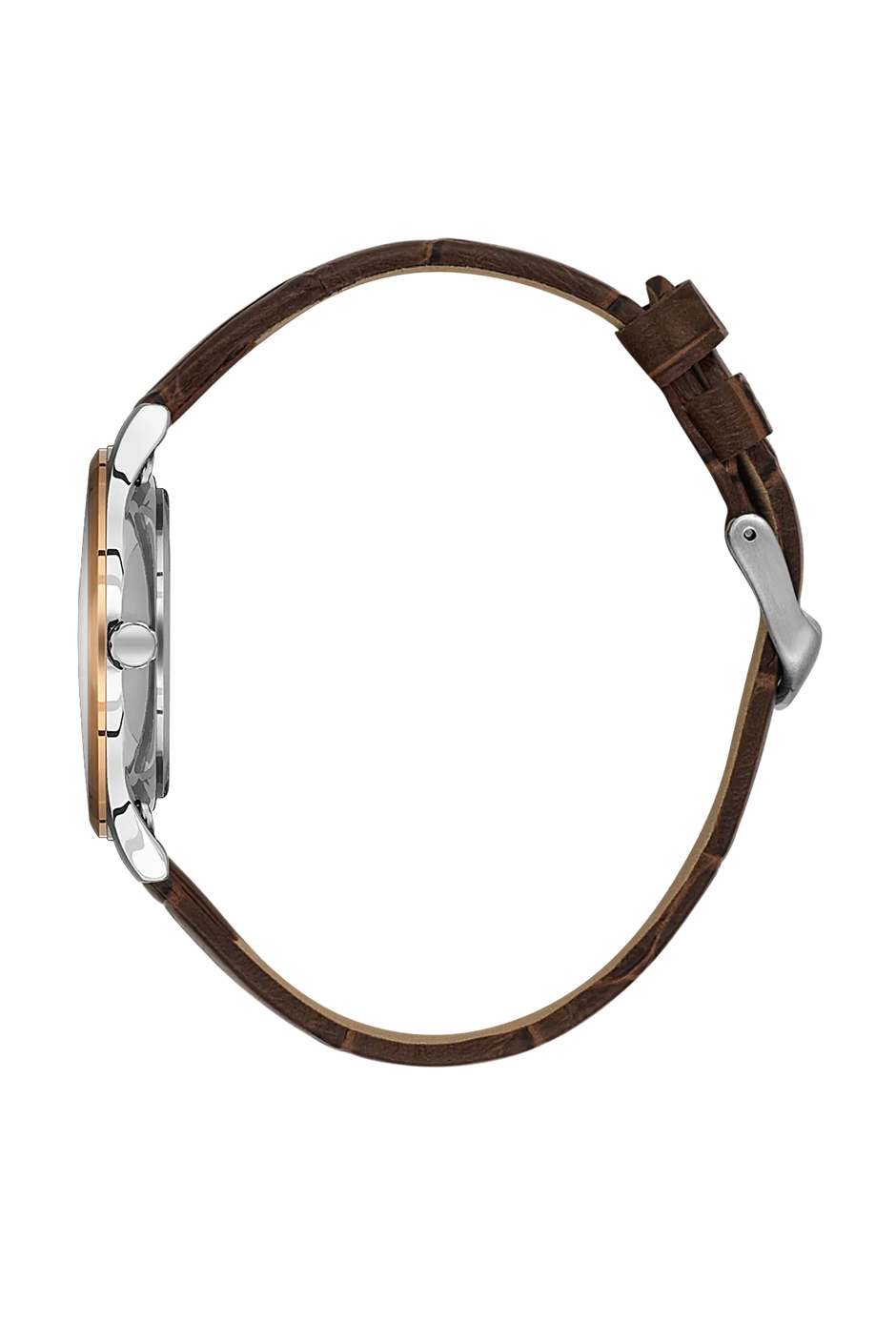 Bigotti Quotidiano Dark Brown Genuine Leather Watch for Men BG.1.10672-5 - Daniel Klein Saudi Arabia