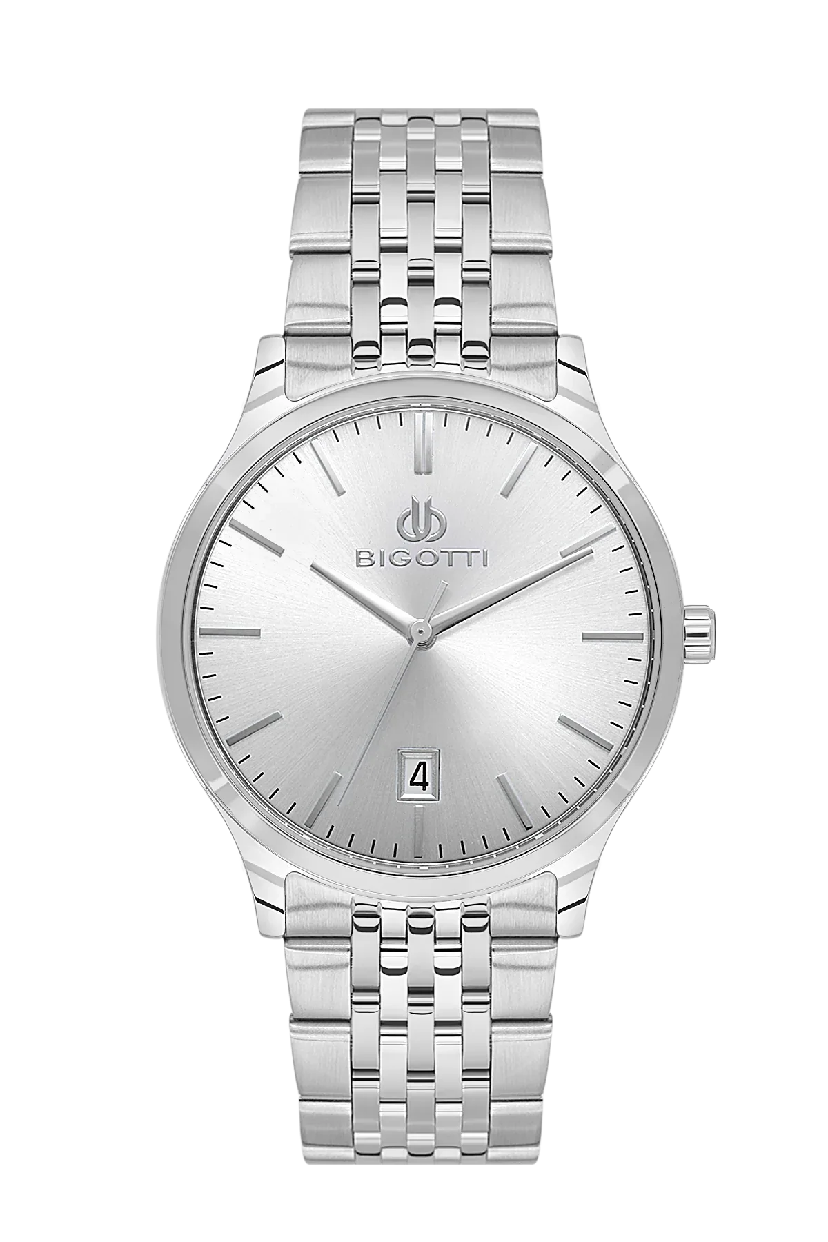 Bigotti Quotidiano Silver Stainless Steel Watch for Men BG.1.10673-1 - Daniel Klein Saudi Arabia