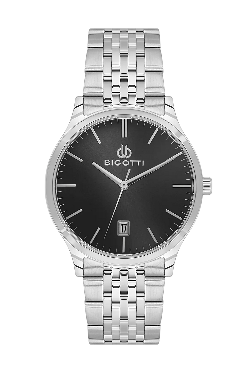 Bigotti Quotidiano Silver Stainless Steel Watch for Men BG.1.10673-2 - Daniel Klein Saudi Arabia
