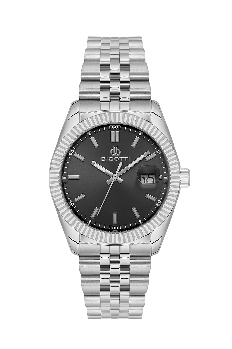 Bigotti Quotidiano Silver Stainless Steel Watch for Men BG.1.10676-2 - Daniel Klein Saudi Arabia