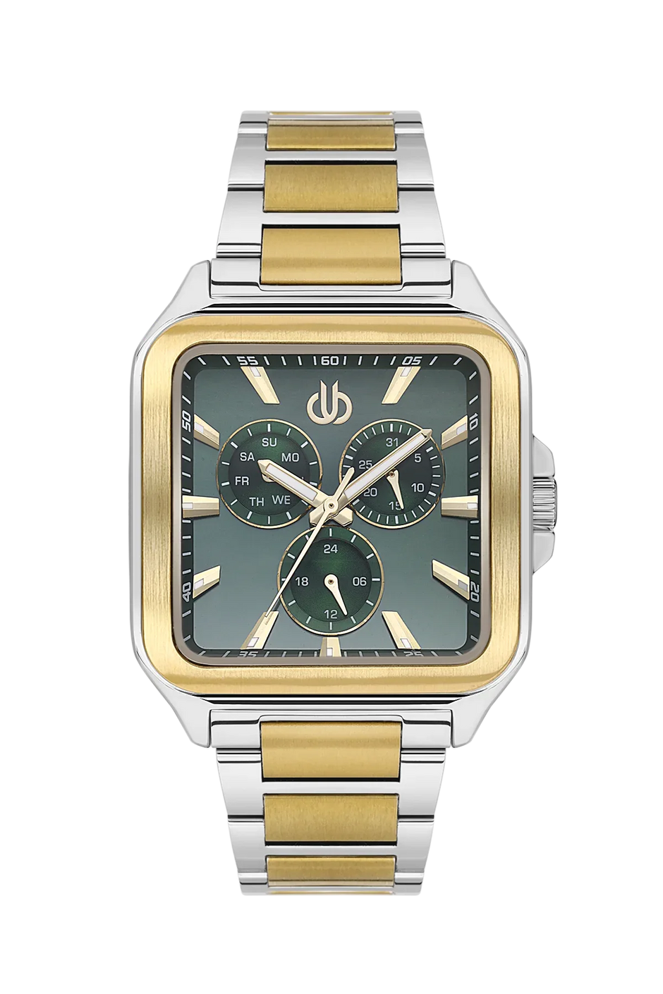 Bigotti Raffinato Silver and Gold Stainless Steel Watch for Men BG.1.10677-4 - Daniel Klein Saudi Arabia