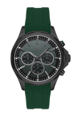 Bigotti Raffinato Dark Green Silicone Band Watch for Men BG.1.10679-2 - Daniel Klein Saudi Arabia