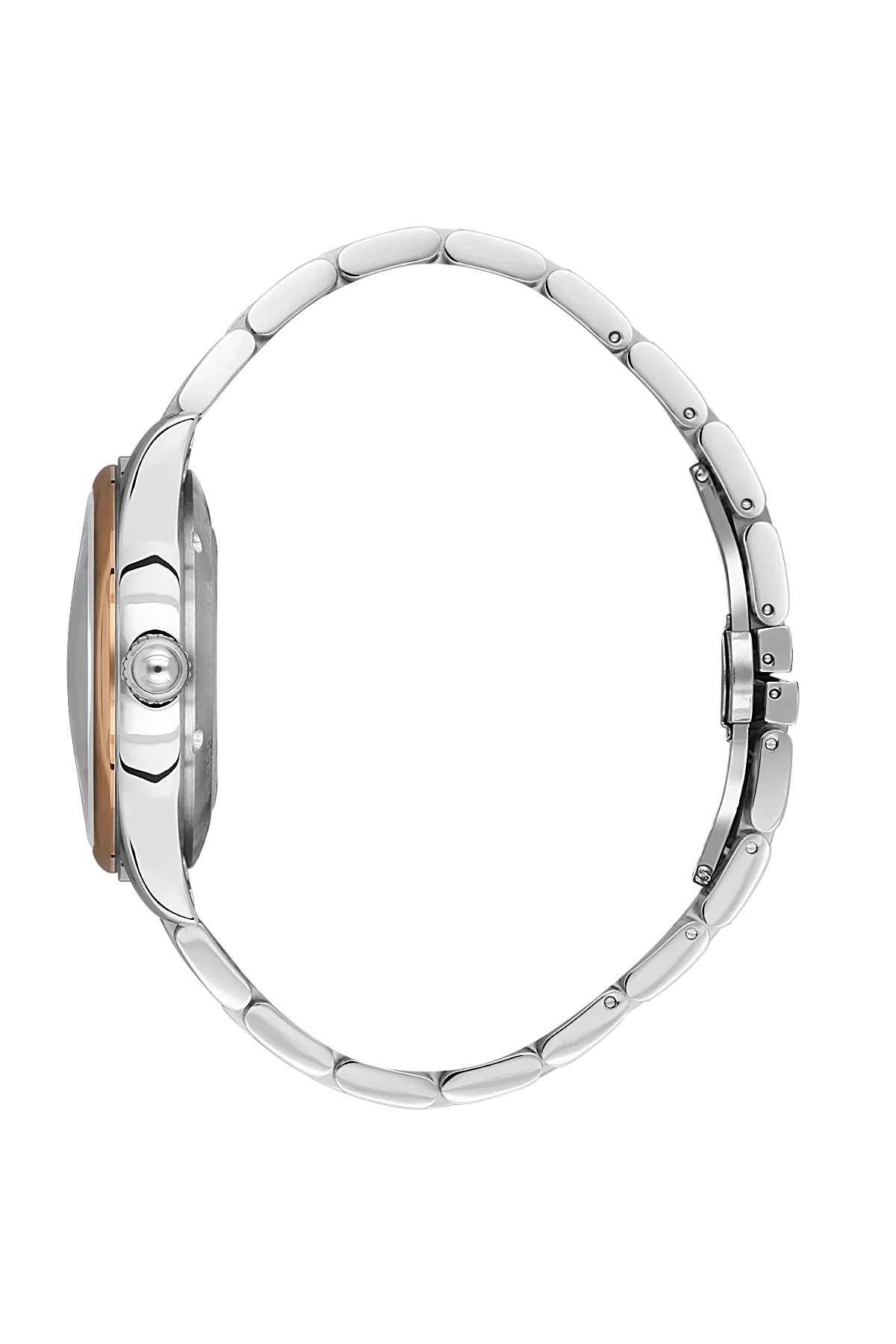 Bigotti Raffinato Silver and Rose Gold Stainless Steel Watch for Men BG.1.10683-5 - Daniel Klein Saudi Arabia