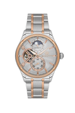 Bigotti Raffinato Silver and Rose Gold Stainless Steel Watch for Men BG.1.10683-5 - Daniel Klein Saudi Arabia