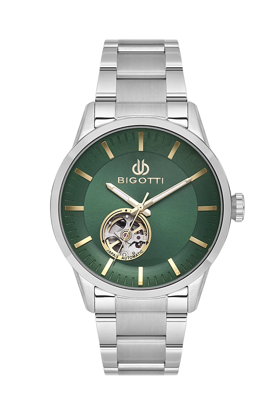 Bigotti Raffinato Silver Stainless Steel Watch for Men BG.1.10685-4 - Daniel Klein Saudi Arabia