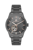 Bigotti Raffinato Black Stainless Steel Watch for Men BG.1.10685-5 - Daniel Klein Saudi Arabia