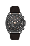 Bigotti Raffinato Dark Brown Genuine Leather Watch for Men BG.1.10686-5 - Daniel Klein Saudi Arabia