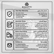 طقم هدايا ساعة بيغوتي كوتيديامو فضي وذهبي وردي من ستانلس ستيل للرجال BG.1.10695-5