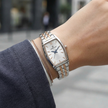Daniel Klein Premium Silver and Rose Gold Stainless Steel Watch for Women DK.1.14107-6