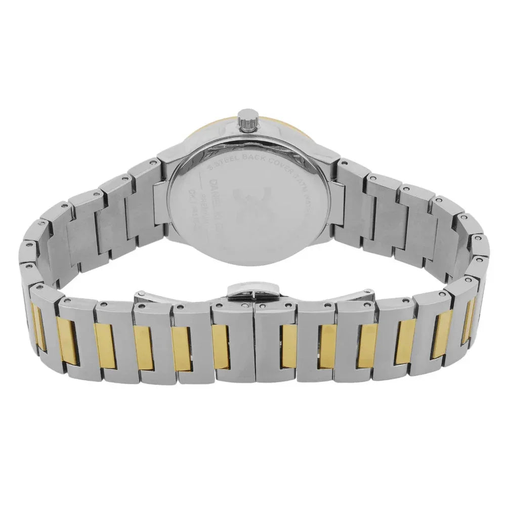 Daniel Klein Premium Silver and Gold Stainless Steel Watch for Women DK.1.14110-3 - Daniel Klein Saudi Arabia