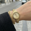Daniel Klein Premium Gold Stainless Steel Watch for Women DK.1.14121-2
