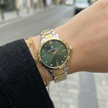 Daniel Klein Premium Silver and Gold Stainless Steel Watch for Women DK.1.14126-3