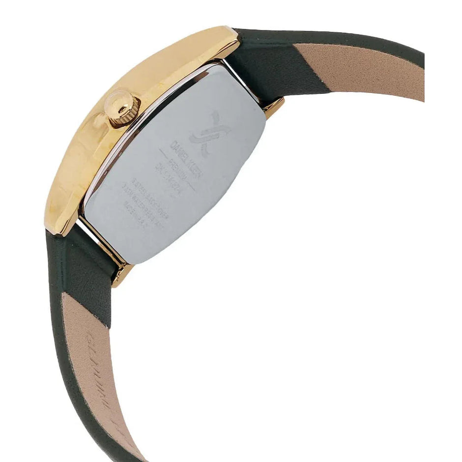 Daniel Klein Premium Dark Green Leather Watch for Women DK.1.14152-4 - Daniel Klein Saudi Arabia