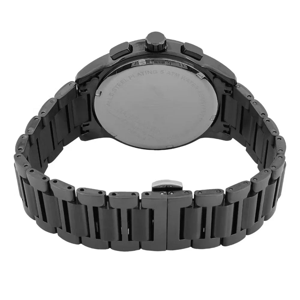 Daniel Klein Exclusive Black Stainless Steel Watch for Men DK.1.14208-5 - Daniel Klein Saudi Arabia