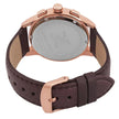 Daniel Klein Exclusive Dark Brown Leather Watch for Men DK.1.14209-5 - Daniel Klein Saudi Arabia