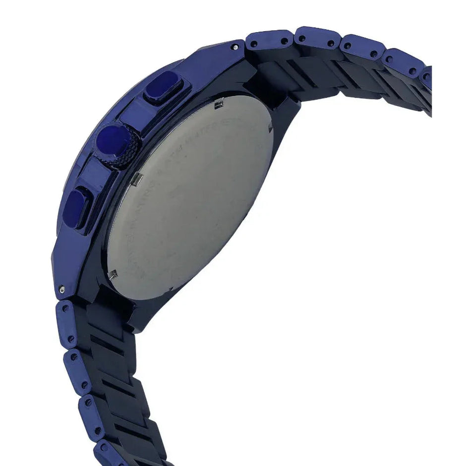 Daniel Klein Exclusive Blue Stainless Steel Watch for Men DK.1.14219-5 - Daniel Klein Saudi Arabia