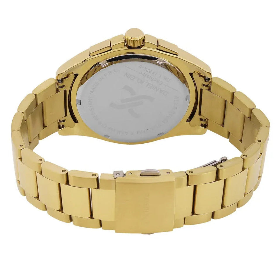 Daniel Klein Exclusive Gold Stainless Steel Watch for Men DK.1.14222-5 - Daniel Klein Saudi Arabia