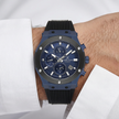 Daniel Klein Exclusive Black Silicone Band Watch for Men DK.1.14228-3