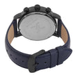 Daniel Klein Exclusive Dark Blue Leather Watch for Men DK.1.14229-4 - Daniel Klein Saudi Arabia