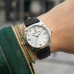 Daniel Klein Premium Black Leather Watch for Women DK.1.14270-1