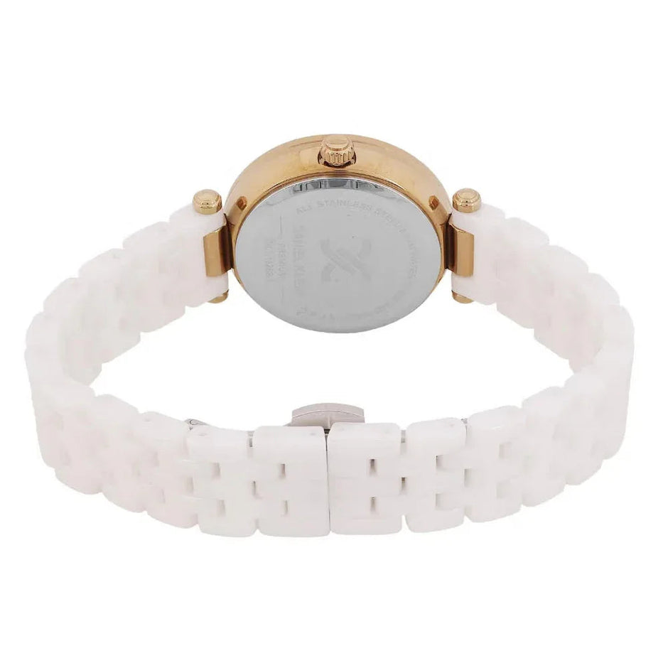Daniel Klein Premium White Ceramic Band Watch for Women DK.1.14282-1 - Daniel Klein Saudi Arabia
