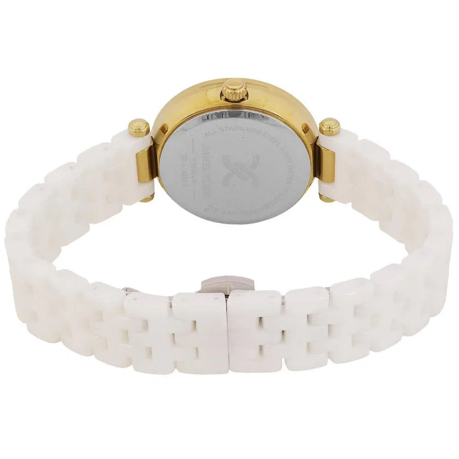 Daniel Klein Premium White Ceramic Band Watch for Women DK.1.14282-4 - Daniel Klein Saudi Arabia