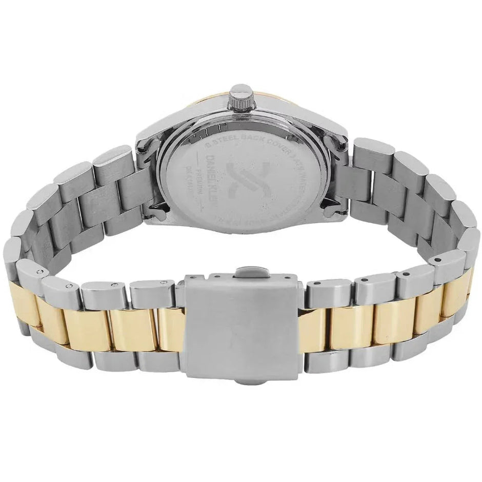 Daniel Klein Premium Silver and Gold Stainless Steel Watch for Women DK.6.14133-4 - Daniel Klein Saudi Arabia