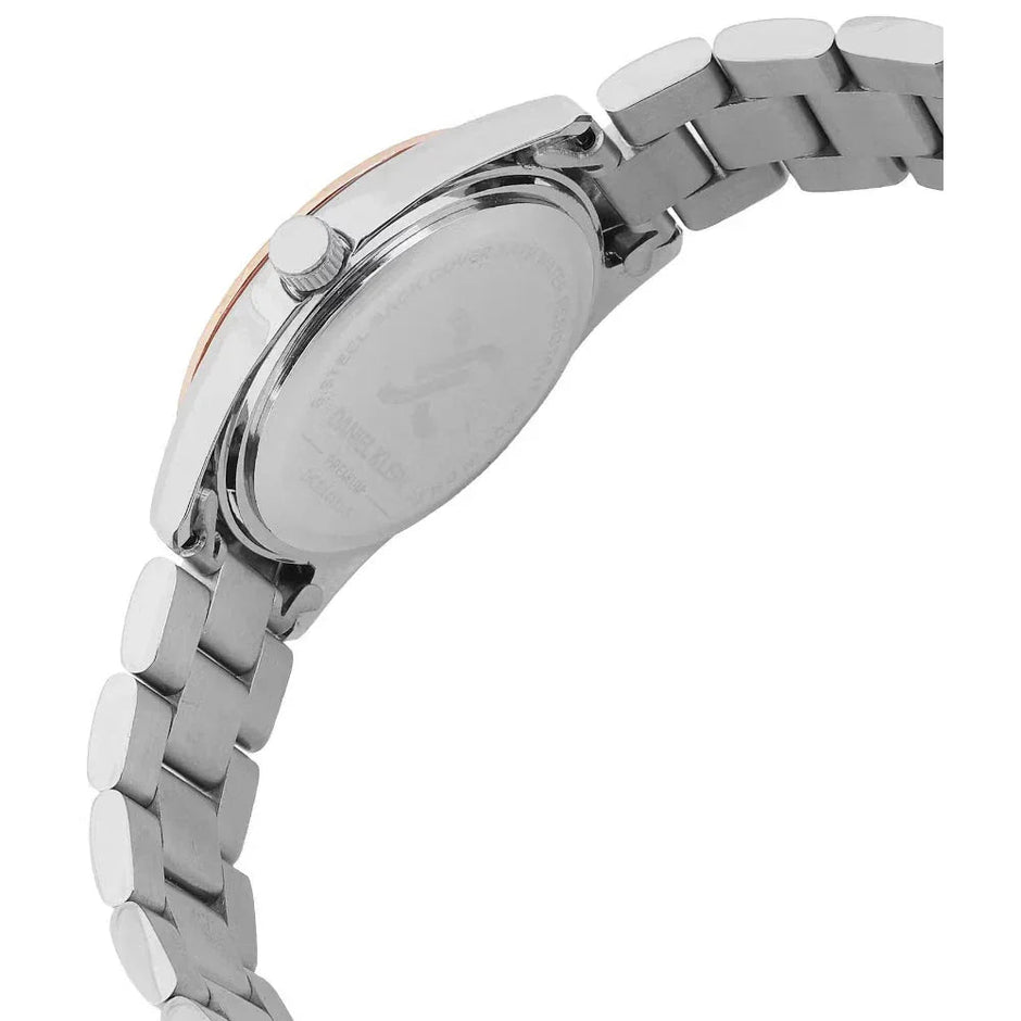 Daniel Klein Premium Silver and Rose Gold Stainless Steel Watch for Women DK.6.14133-6 - Daniel Klein Saudi Arabia