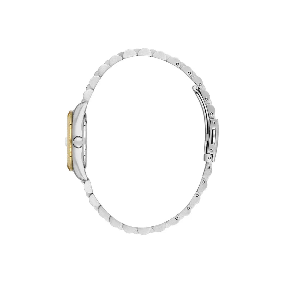 Daniel Klein Premium Silver and Rose Gold Stainless Steel Watch for Women DK.1.14097-3 - Daniel Klein Saudi Arabia
