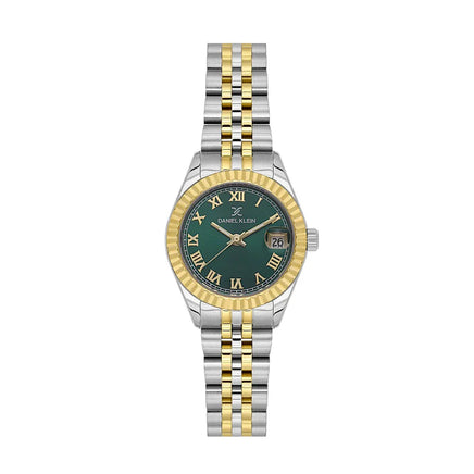 Daniel Klein Premium Silver and Rose Gold Stainless Steel Watch for Women DK.1.14097-4 - Daniel Klein Saudi Arabia