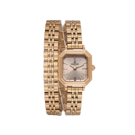 Daniel Klein Premium Rose Gold Stainless Steel Watch for Women DK.1.14098-5 - Daniel Klein Saudi Arabia